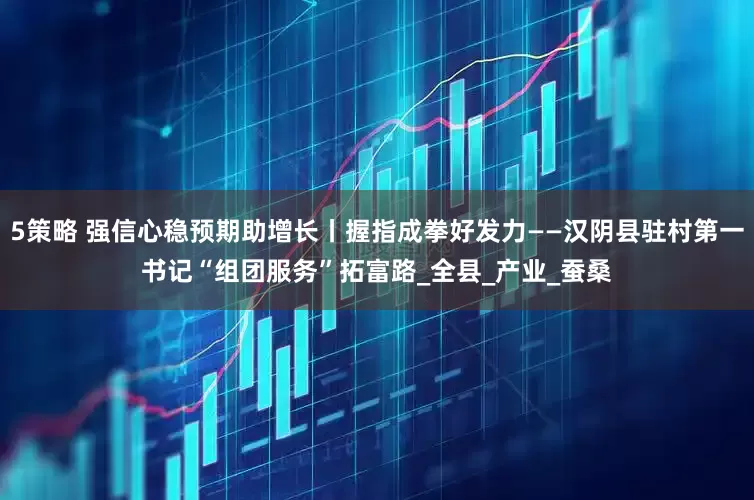 5策略 强信心稳预期助增长丨握指成拳好发力——汉阴县驻村第一书记“组团服务”拓富路_全县_产业_蚕桑