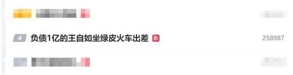 集采优配 负债“小1个亿”，王自如坐绿皮火车出差